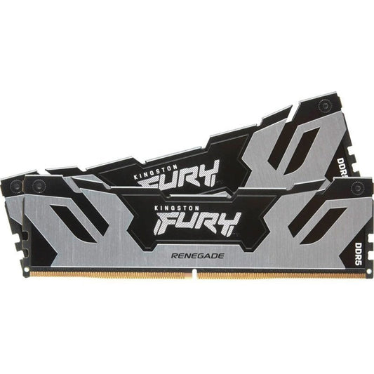 Kingston FURY Renegade KF572C38RSK2-32 32GB (2x 16GB) DIMM System Memory, 7200MHz, DDR5, Silver, Intel XMP