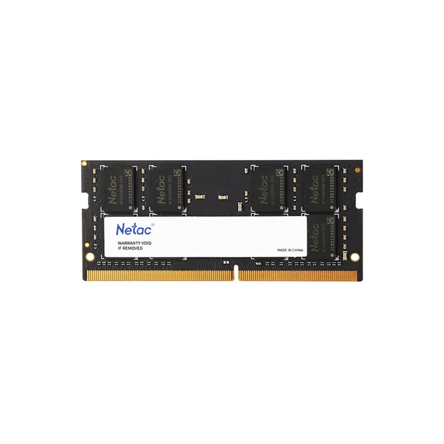 Netac Basic NTBSD4N26SP-16 16GB (1x 16GB) SODIMM System Memory, 2666MHz, DDR4, CL19