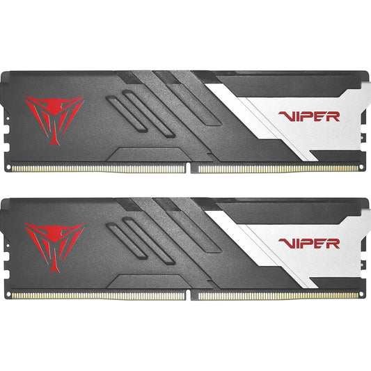 Patriot VIPER VENOM (PVV532G600C30K) 32GB (2X16GB) System Memory DRAM Kit, 6000MT/s, DDR5, CL30, Matte Black